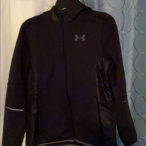 An under armour black jacket.